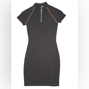 H&M JERSEY DRESS WITH A ZIP